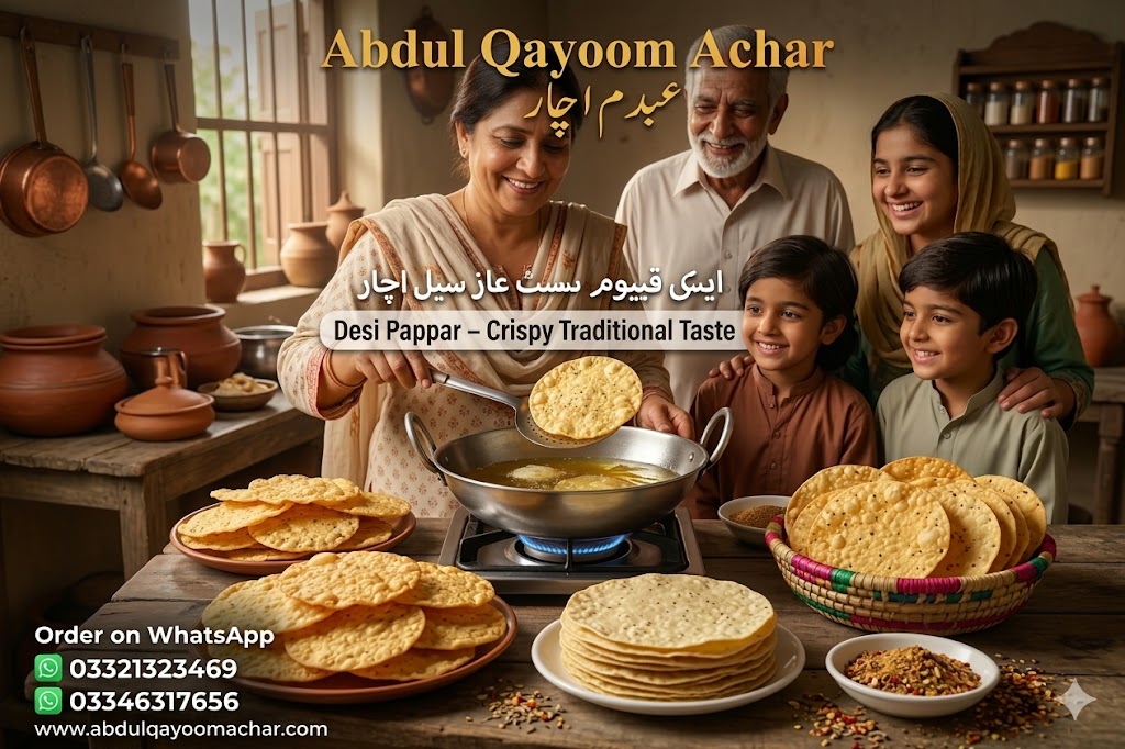 Shikarpuri Desi Pappar – شکارپوری دیسی پاپڑ