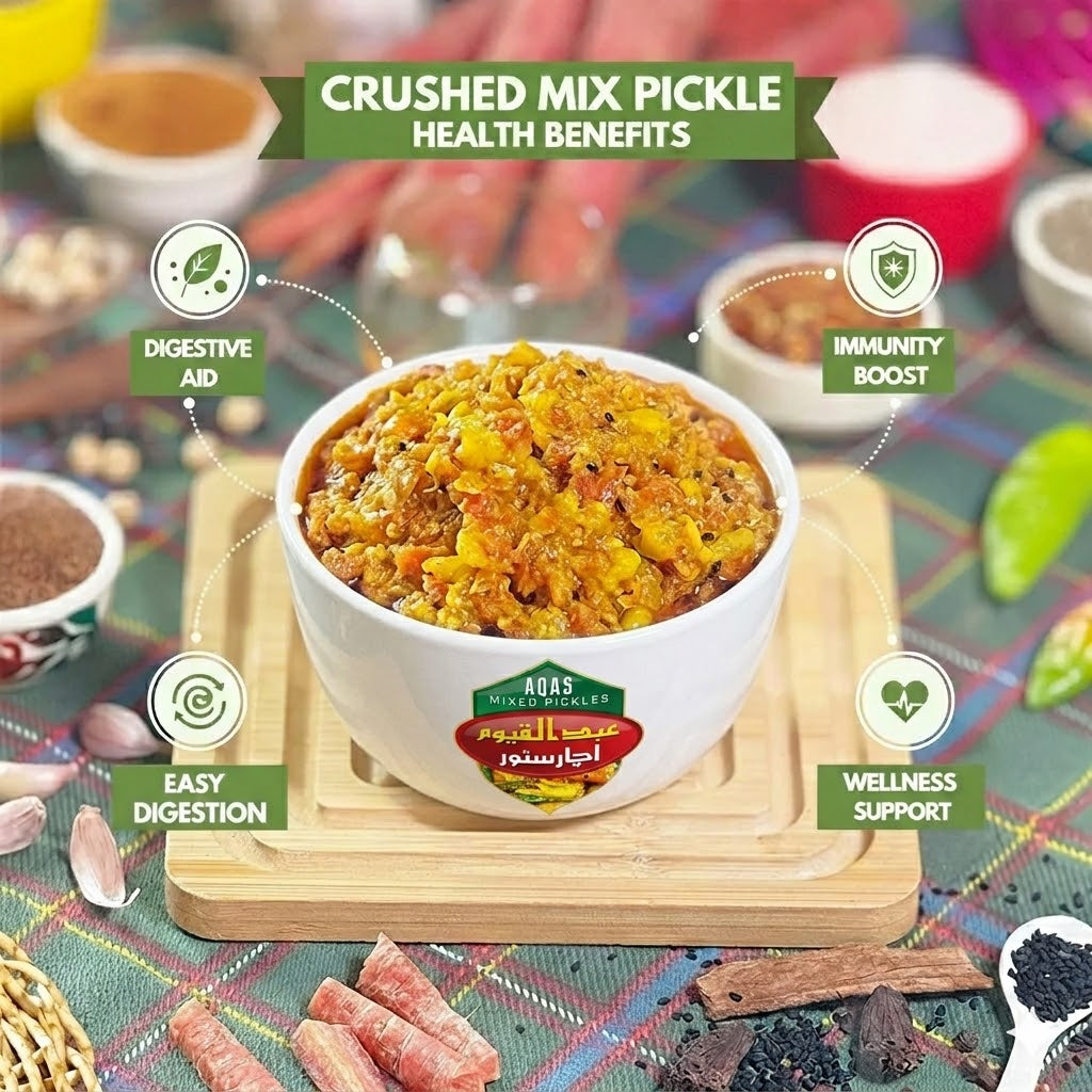 Crushed Mix Pickle کُچلا ہوا مکس اچار