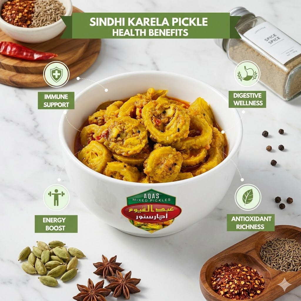 Sindhi Karela Pickle سندھی کریلا اچار