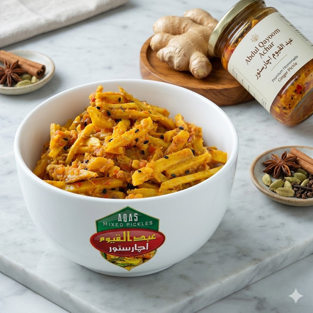 Desi Adrak Pickle دیسی ادرک اچار