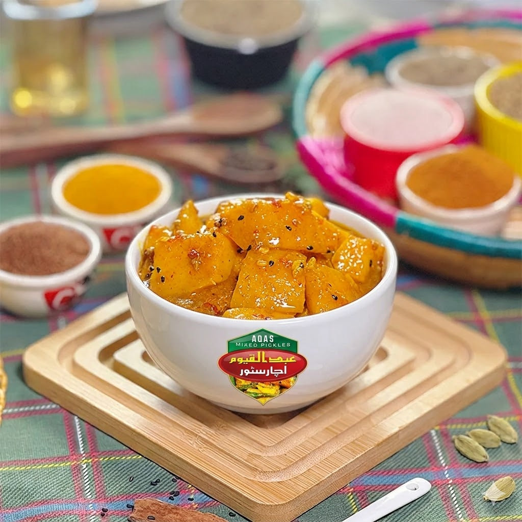 Khata Metha Mango Pickle کھٹا میٹھا آم کا اچار