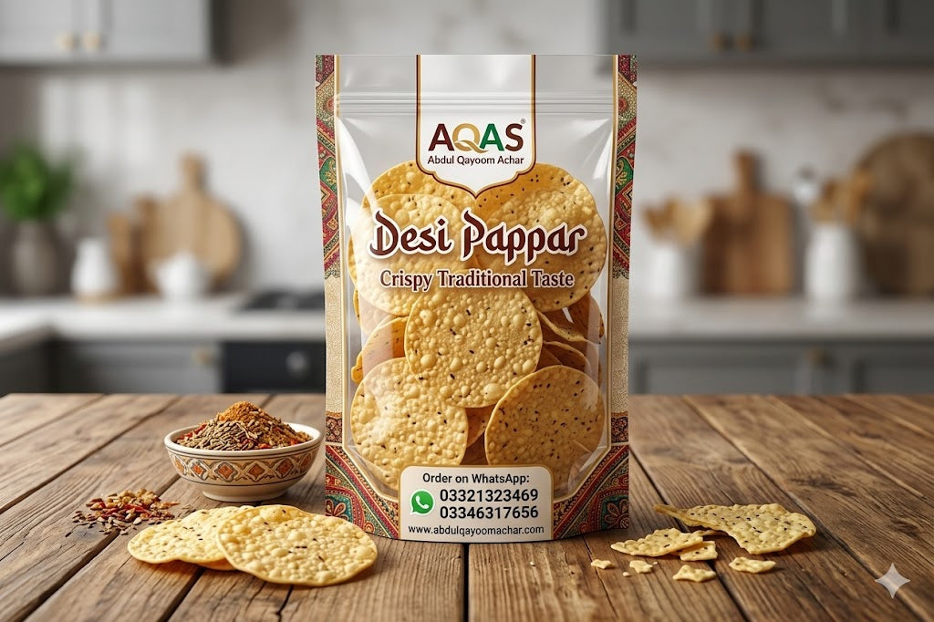Shikarpuri Desi Pappar – شکارپوری دیسی پاپڑ