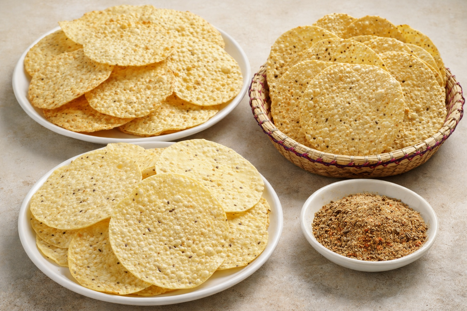 Shikarpuri Desi Pappar – شکارپوری دیسی پاپڑ