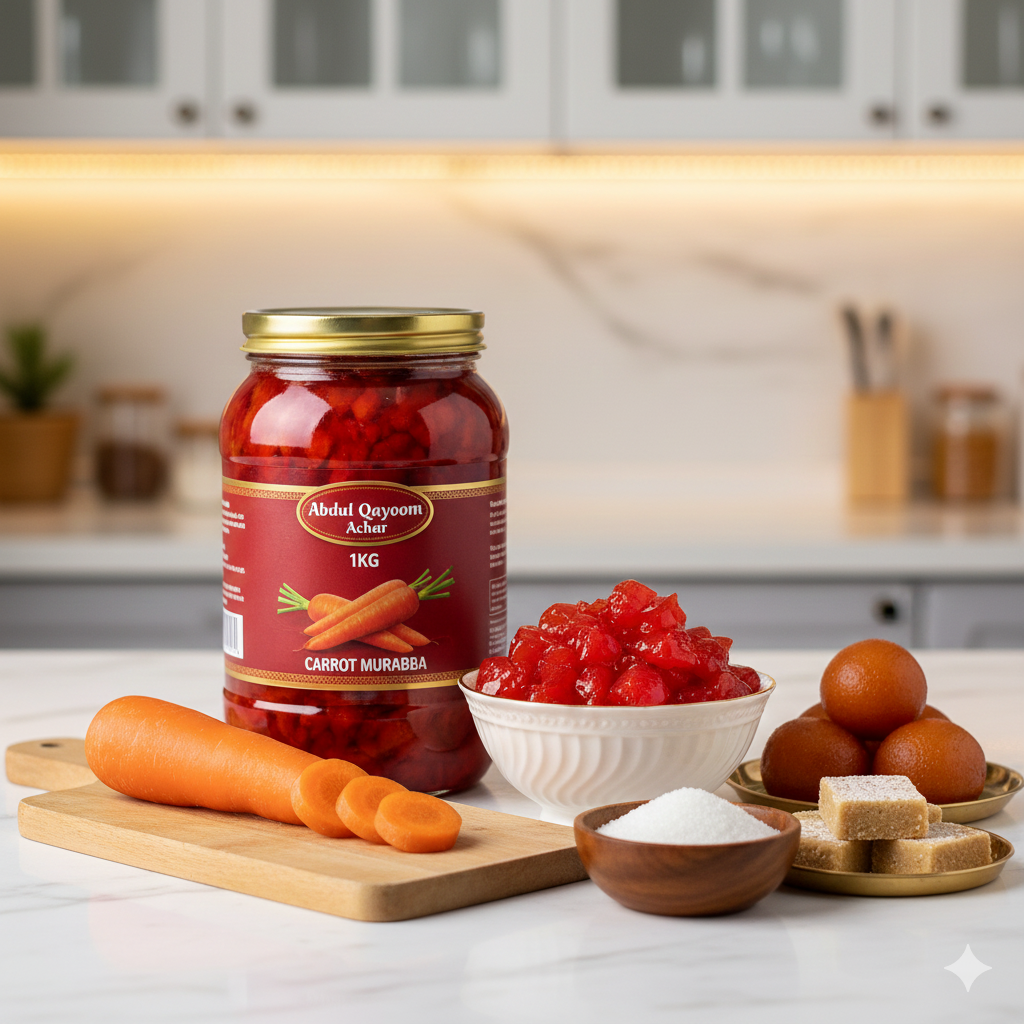 Carrot Murabba 1000 Garam گاجر کا مربہ