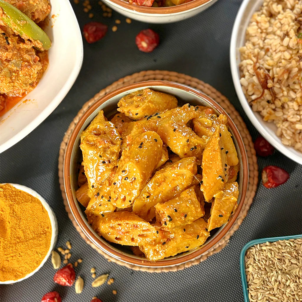 Larkana Lotus Root Pickle لاڑکانہ بیہ کی جڑ کا اچار
