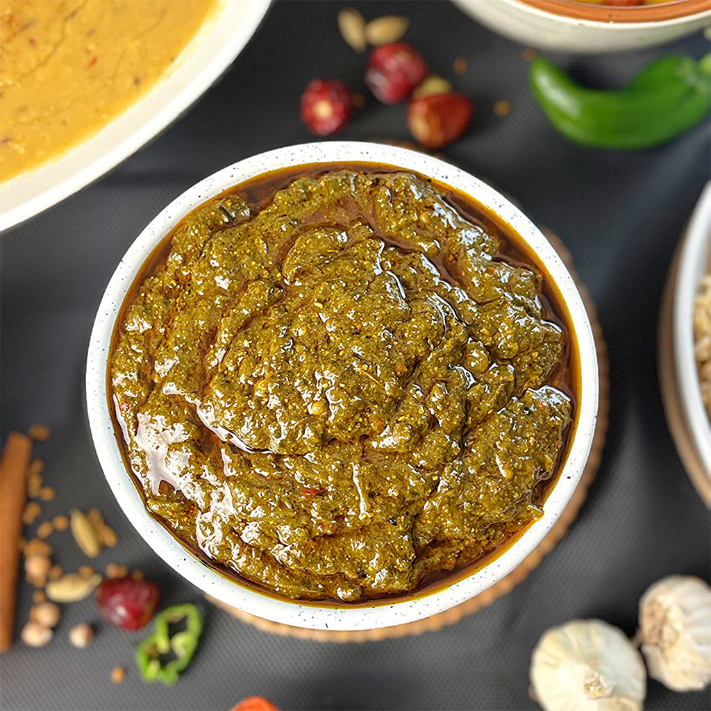 Sarson Da Saag Pickle سرسوں دا ساگ