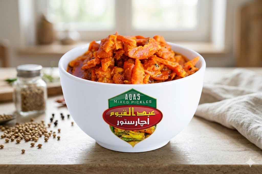 Red Carrot Pickle سرخ گاجر کا اچار